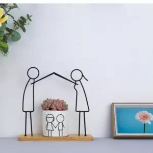 철제 다육이 가족 화분 미니화분 디자인 인테리어 선인장화분 데코 다육