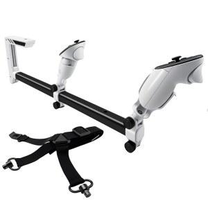 퀘스트 2 / 3 3S 프로 향상된 이동성 및 편안한 액세서리를 위한 VR 건스톡