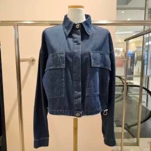 [롯데백화점]파프리카 빅포켓 밑단스트링 데님 자켓 NK1DK201