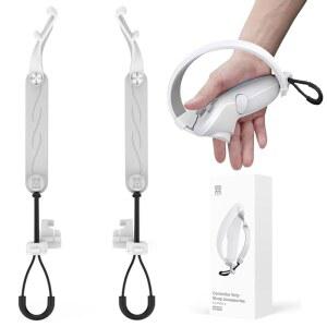 MODJUEGO 미끄럼 방지 터치 컨트롤러 그립 스트랩 VR 액세서리 PICO 4 헤드셋 (1쌍)