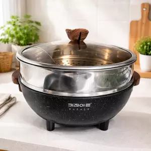 키친아트 라팔 통주물 전기 찜가마솥 32 프리미엄 전기냄비 곰솥 찜기 WP-157JL