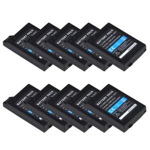 소니 PSP-2000 플레이 스테이션 휴대용 게임 패드 컨트롤러 10Pcs 2400mAh 배터리