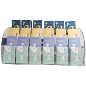 교회 헌금 봉투꽂이 봉헌함 CD용 4단 책장 케이스 보관함 모금함 정리