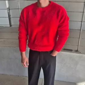 [맨즈해시태그]  남자앙고라니트 남자빨간니트