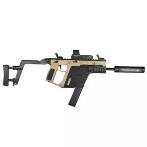 UB 수정탄 듀얼 모드 전동건 5종 젤탄 자동연사 조준경 소음기