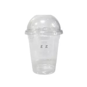 일회용 뚜껑 아이스컵세트 10p 테이크아웃 페트컵 아이스컵 휴대용아이스컵