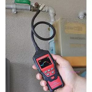 가스누출탐지기 가스렌지 누수 측정기 누설 가정 주방 휴대용 감지기 가연성 검지기 프로판 매탄 휘발유vwx