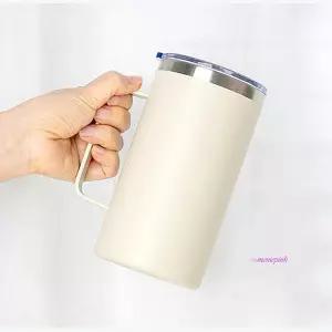 핸들텀블러 손잡이 회사 대용량 700ml 스텐 보온 보냉 입구넓은 캠핑stu339