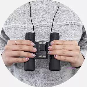 쌍안경 10x25 뮤지컬 망원경 소형 콘서트 오페라 배율 쌍망원경 관람 공연 축구장bcd988