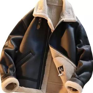남자 양털 무스탕 자켓 겨울 방한 양가죽 점퍼 남성 아우터