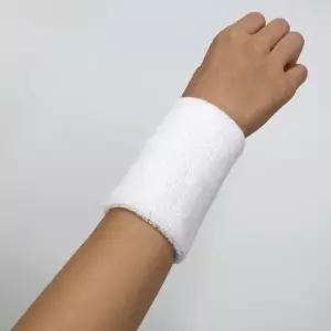 테니스손목밴드 테니스손목아대 10cm 화이트 테니스아대 야구아대 스포츠