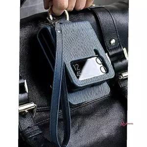 Z플립케이스 45카드 지플립 수납 3고리 링홀더 손목 스트랩 3포켓wxy617