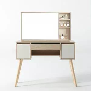 파로마 홈즈 노아 수납 화장대 수납거울 HPN002