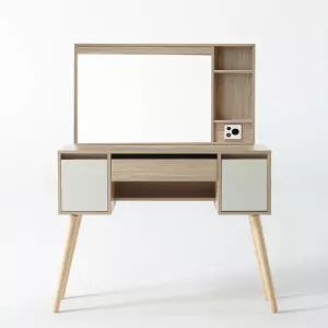 파로마 홈즈 노아 수납 LED 거울 화장대 HPN003