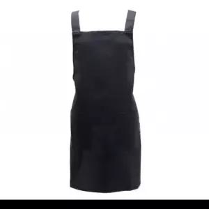 무지 멜빵앞치마(검정색)