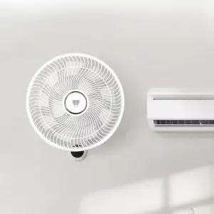 주방 벽 자동 회전 선풍기 형 업소용 저소음 스톰 가정용 벽걸이 리모컨