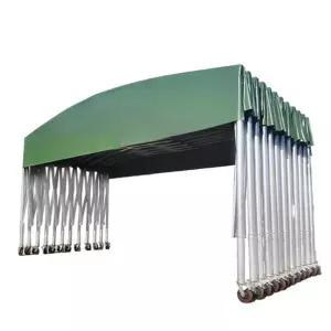 자바라천막 이동식 대형 자바라 텐트 식당 그늘막