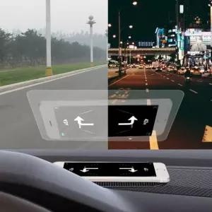 HUD 반사 필름 헤드업 디스플레이 미러링 차량 용품 자동차 네비게이션 하이드 라이브