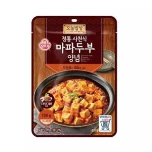 오뚜기 정통사천마파두부양념130g 정통 사천 마파두부 양념