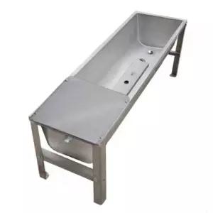 염소 물통 축사 목장 음수통 1m 얼지않는 음수대 여물통 사료