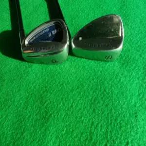 중고 LANCE FIELD LF401 엘라스틱 메탈 PW/SW웨지2개 일괄판매