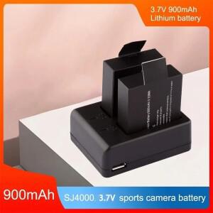리튬 이온 충전식 배터리 3.7V 900mAh SJCAM SJ4000 WiFi M10 스포츠 액션 카메라 DV