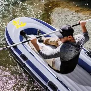 고무보트 팽창카누 낚시 자동 고급판 공기주입 3인용