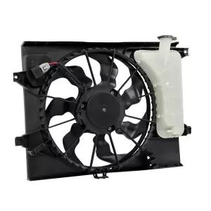 기아 쏘울 1.6L 2.0L 2012-2019 620859용 라디에이터 콘덴서 냉각 팬 어셈블리 교체