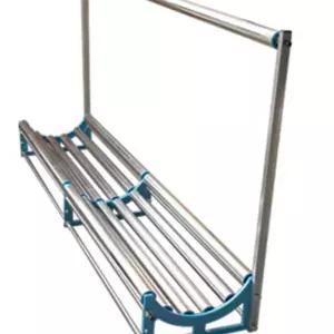 대형 원단 롤러 천 공장 받침대 섬유 거치대 커튼