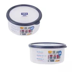 [콩심팥심]냉동밥보관 요거트 반찬 통 소분 밀폐 용기 4호