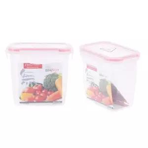 [콩심팥심]국산 직사각 냉장고 정리 밀폐 용기 반찬 통 800ml