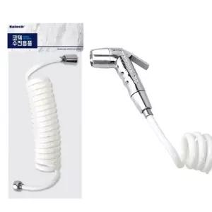 코텍 수전용품 코일호스 3m 샤워기 분사기 호환 호즈