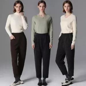 르오트 [최초가78000]3SET 윈터기모 분위기있는 세미 조거팬츠 3종세트 1156397