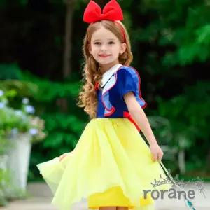 여아 백설공주 여름 날개원피스