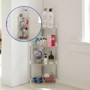 쌍문상회 견고한 스텐 바스 화장실 코너선반 4단