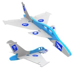 3set 카나드형 고무줄발사 글라이더 비행기만들기 남아 완구 IQ