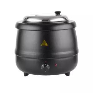 업소용 스프 워머 전기 음식 냄비 호텔 원형 식당 수프 보온