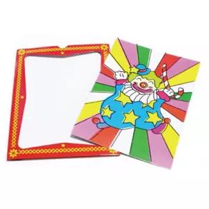 색깔 주문 삐에로 액자 어린이 마술도구 유치원 관찰