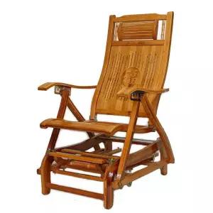 원목 흔들의자 접이식 암체어 엔틱 리클라이너