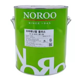 노루 슈퍼에나멜 플러스 순청색 유광 4L 유성페인트 페인트 상도