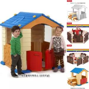쿠쿠토이즈 에듀플레이하우스(오리지날)/놀이/하우스/공간/장남감/교구/체결/놀이집/EDU/PLAY/HOUSE/미끄럼