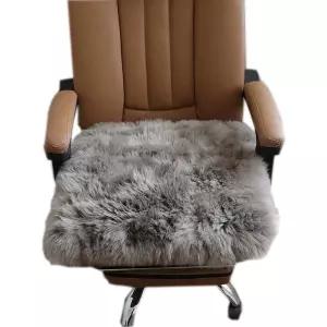 양털방석 겨울 인조 털쿠션 식탁 양모 의자 카페 사무실 양털 큰방석 소파