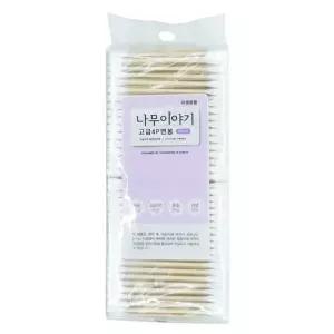 [에스에스62]나무이야기 종이 4P 걸이형면봉 400EA9103