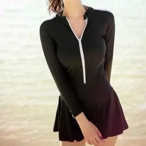 반집업 래쉬가드 수영복 체형커버 비치웨어 휴양지 M