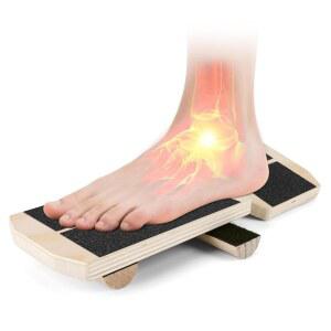 삔 발목을 위한 발목 강화 운동기, 회복을 단일 다리 밸런스 보드, 자세 교정을 우드 풋 트레이너, 홈 헬스장 피트니스 장비