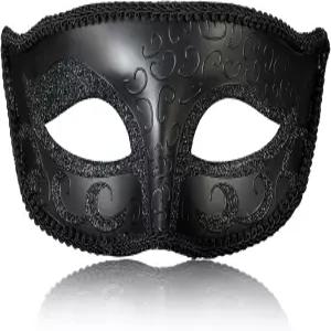 MYSEUNI 2025 남성용 새로운 가면극 마스크 할로윈 파티 마르디 그라 마스카라데 무도회를 위한 베네치아