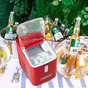 코카콜라 얼음제조기 제빙기 소형 레트로 기계 얼음