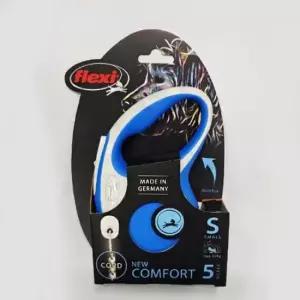 [반려] 강아지 산책 외출 자동줄 리드줄 컴포트 블루S