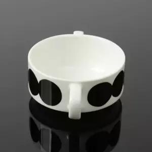 샐러드 도자기 수프 그릇 세라믹 손잡이 볼 시리얼 디저트