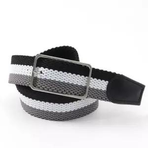 남성허리띠 삼색 핀버클 패브릭 벨트 남자 청바지벨트 블랙